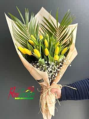 Sarı Lale Buketi