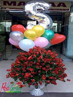 365 Gül & Uçan Balon